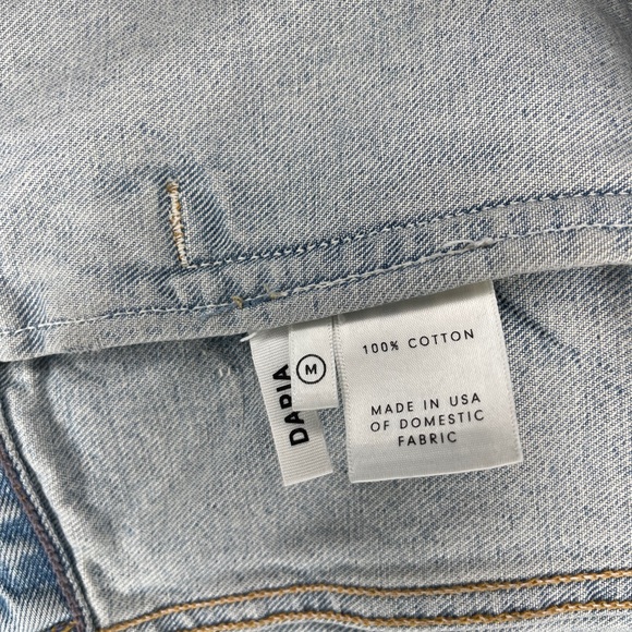 GRLFRND x REVOLVE Daria Oversized Denim Trucker Jacket - Picture 6 of 7